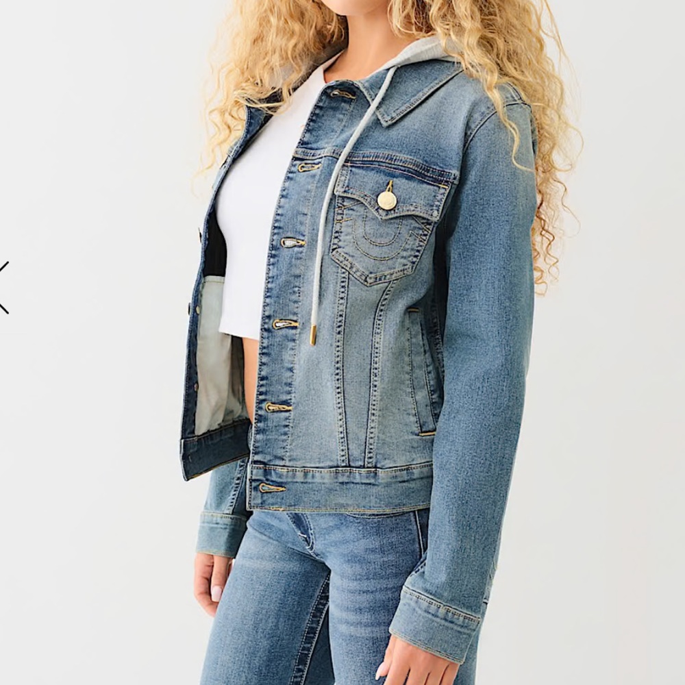 TRUE RELIGION JACKET -DENIM TRUCKER